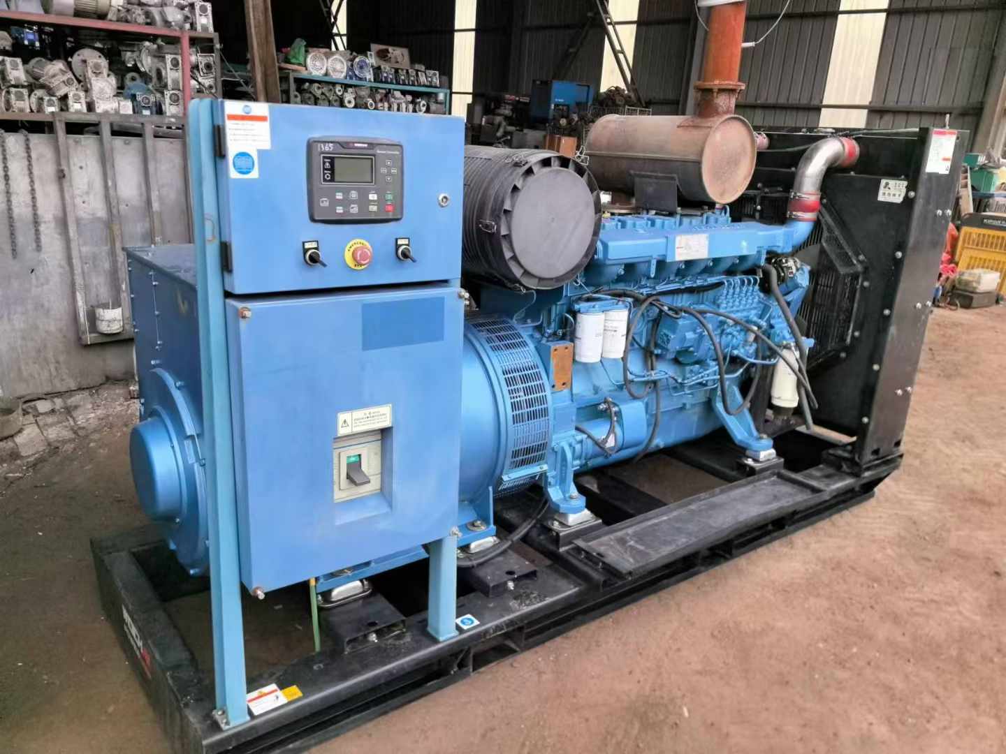 上栗500kW 柴油发电机组可带动设备功率的计算公式是什么?